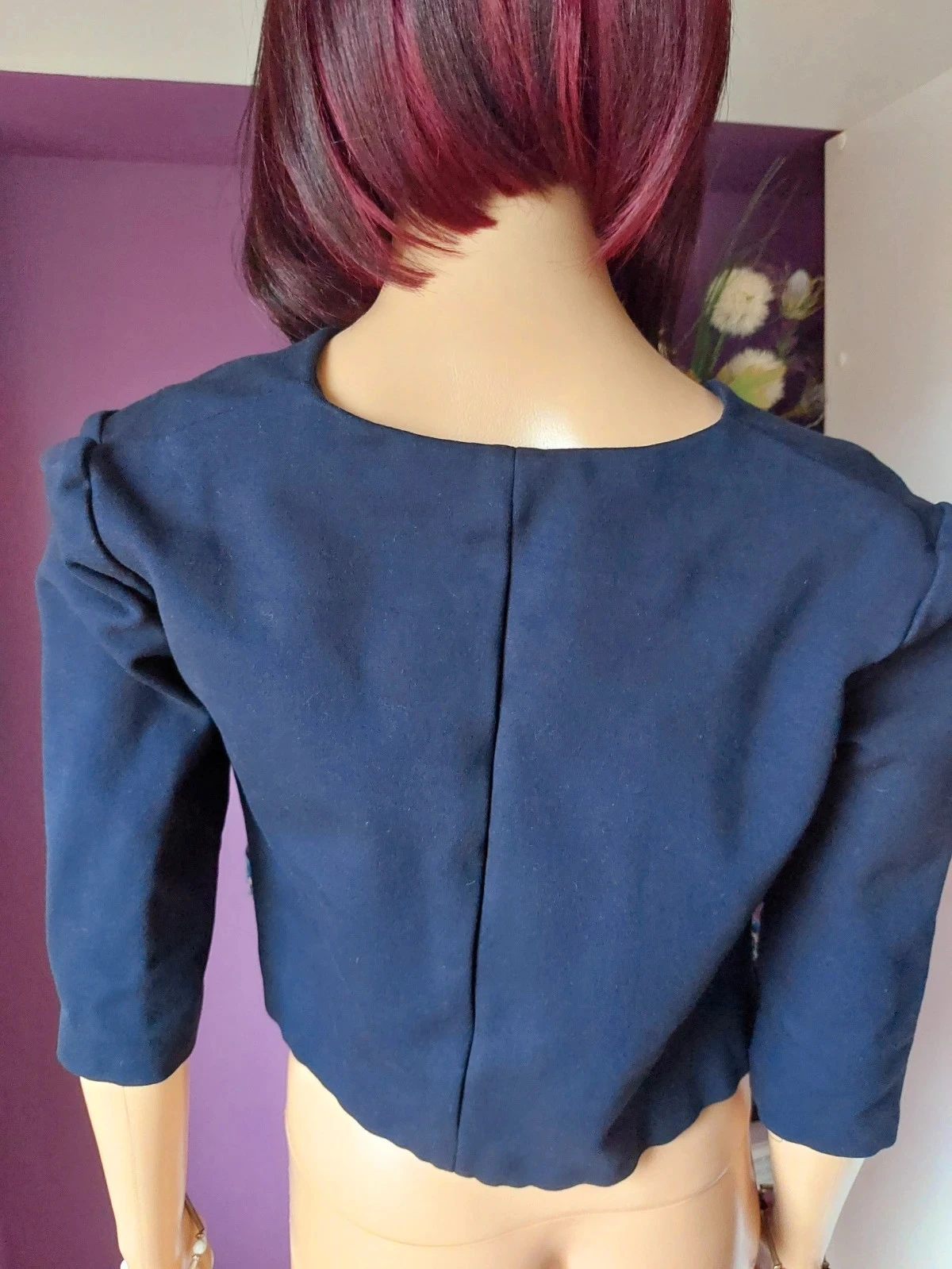 Chaqueta bolero corta Grain de Malice – Talla 36 – photo 9